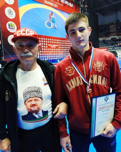 Алиев Ислам - бронзовый призер первенства России по греко-римской борьбе среди юниоров до 21 года